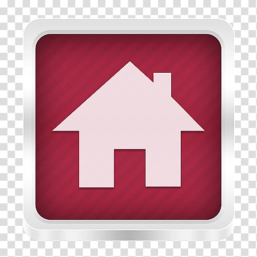 Home page The Noun Project Icon, Red home transparent background PNG clipart