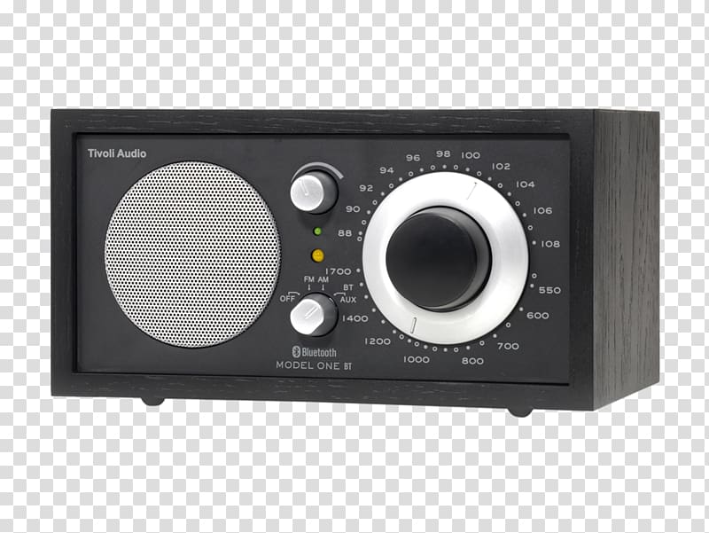 Tivoli Audio Model One Radio receiver FM broadcasting, radio transparent background PNG clipart