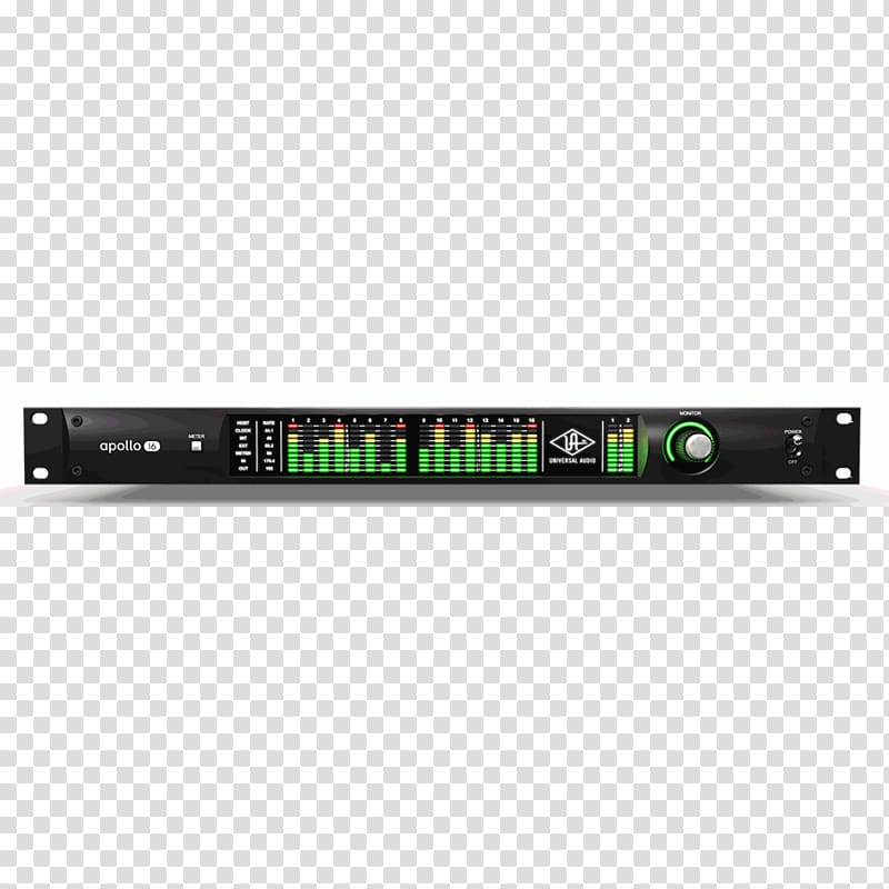 Universal Audio Apollo 16 Universal Audio Apollo FireWire Preamplifier, others transparent background PNG clipart