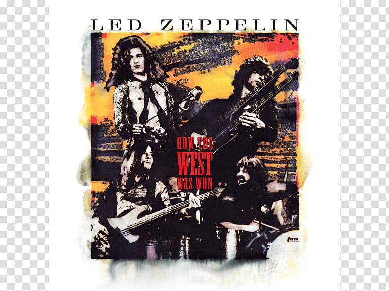 How the West Was Won Led Zeppelin Phonograph record Album LP record, led zeppelin logo transparent background PNG clipart