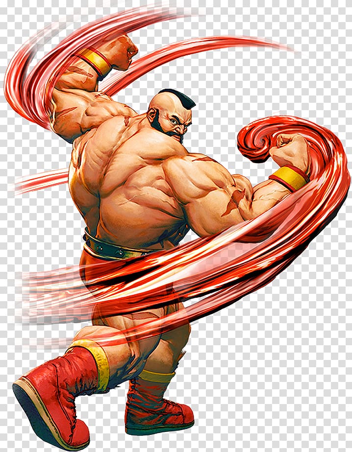 Street Fighter V Street Fighter II: The World Warrior Zangief Ryu Street Fighter II: Champion Edition, The King Of Fighter transparent background PNG clipart