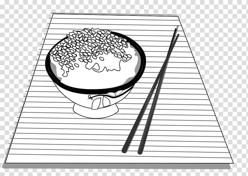 Black and white Rice Drawing , rice transparent background PNG clipart