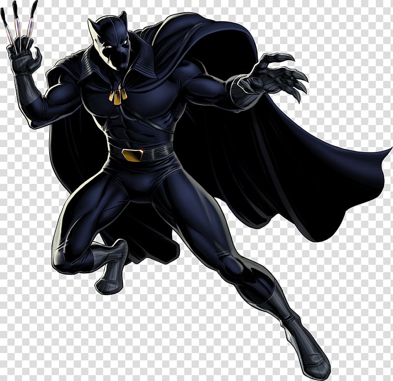 Marvel: Avengers Alliance Marvel Heroes 2016 Black Panther Black Widow Marvel Cinematic Universe, black panther transparent background PNG clipart