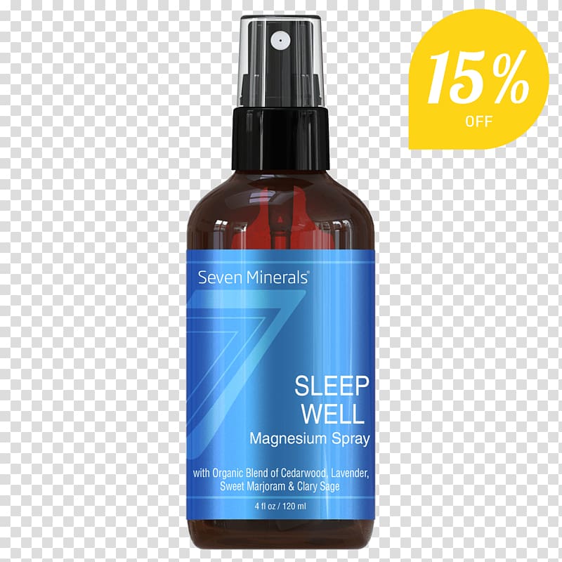Magnesium oil Pain Cramp Delayed onset muscle soreness, sleep well transparent background PNG clipart