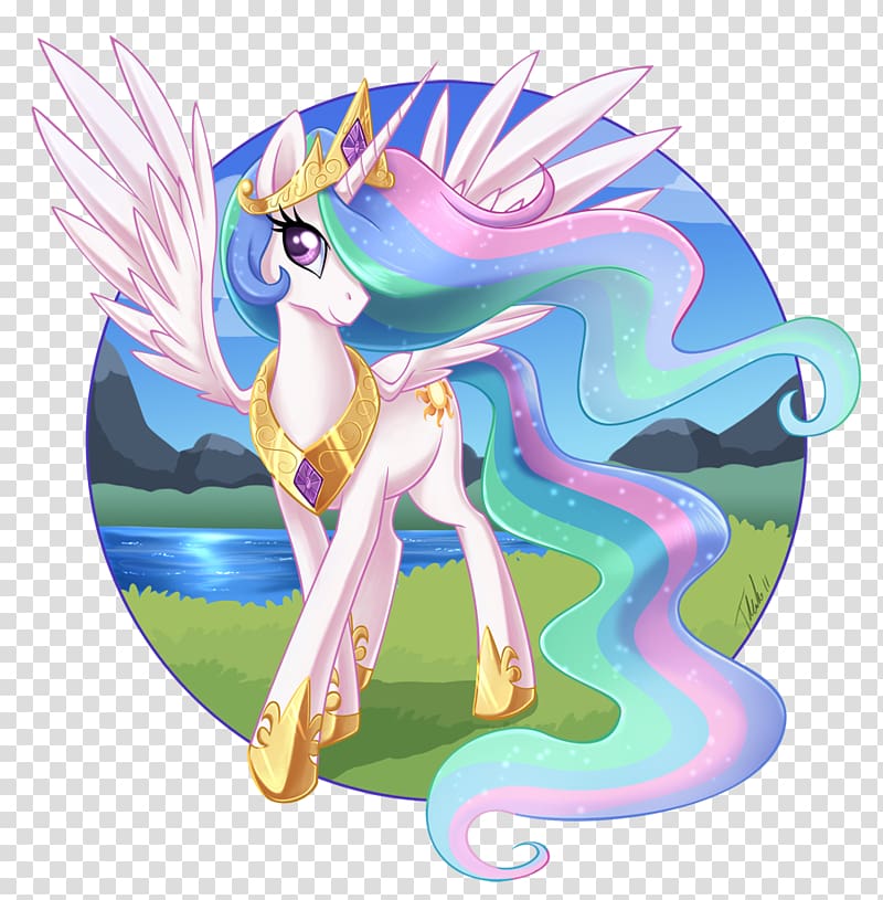 Princess Celestia Princess Luna Rarity Pony Equestria, unicorn birthday transparent background PNG clipart
