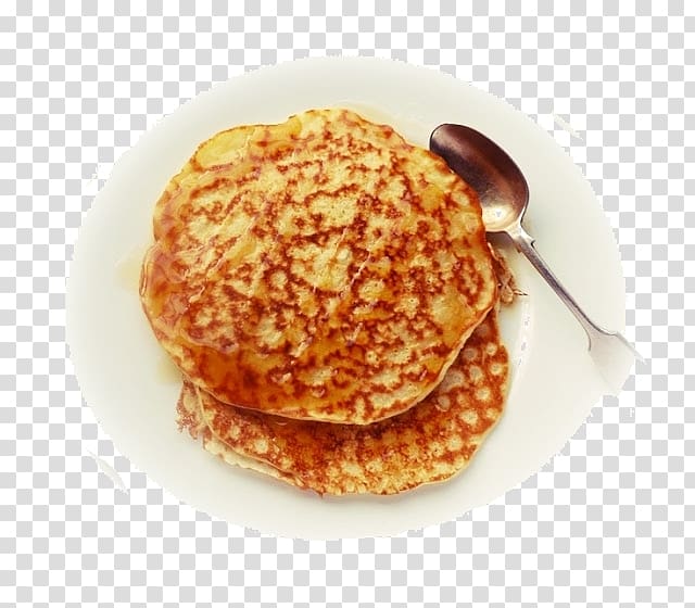 Pancake Crumpet Breakfast Vegetarian cuisine Dish, pancakes transparent background PNG clipart