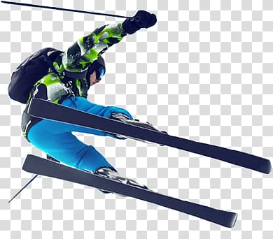 Skiing transparent background PNG clipart