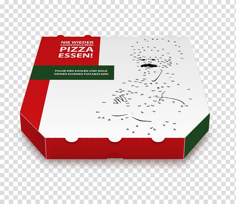 Packaging and labeling Pizza box Paint by number cardboard Art, box transparent background PNG clipart