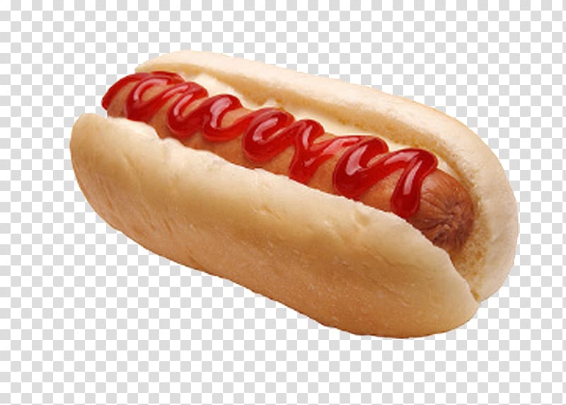 hotdog in a bun with red sauce, Hot Dog days Hamburger Sausage Cheese dog, Hot dog transparent background PNG clipart