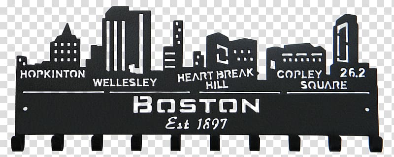 Medal Metal Gift Sport Hooks Skyline, boston skyline transparent background PNG clipart