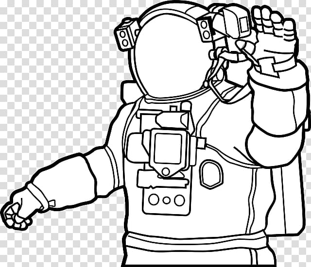 Astronaut transparent background PNG clipart