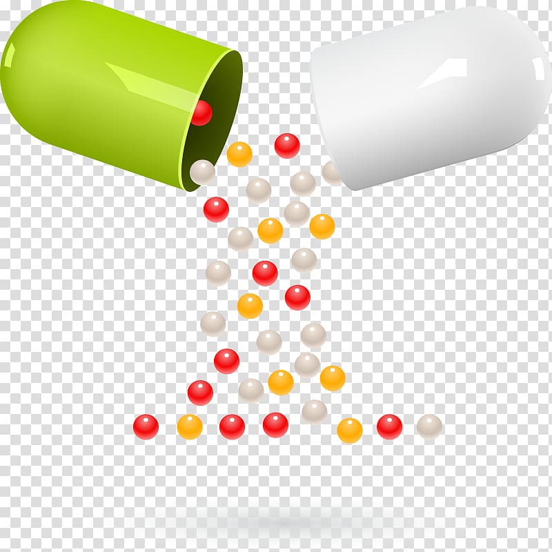Capsule Drug Green Micro-encapsulation, capsule transparent background PNG clipart
