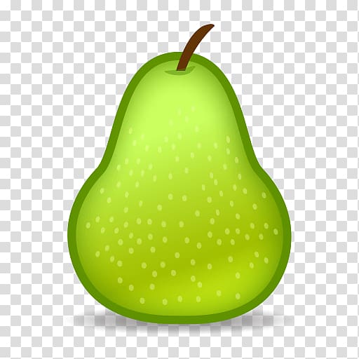 European pear Emoji Food Fruit SMS, pear transparent background PNG clipart