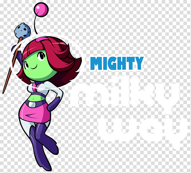 Shantae: Risky\'s Revenge Mighty Milky Way Mighty Flip Champs! Mighty Switch Force! WayForward Technologies, milky way transparent background PNG clipart