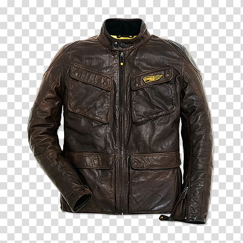 Ducati Scrambler Leather jacket Motorcycle, jacket transparent background PNG clipart