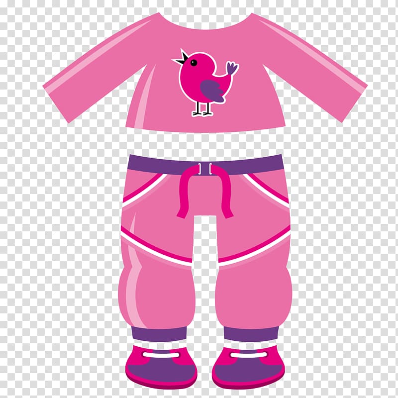 Woman Clothing, Pink baby clothes transparent background PNG clipart