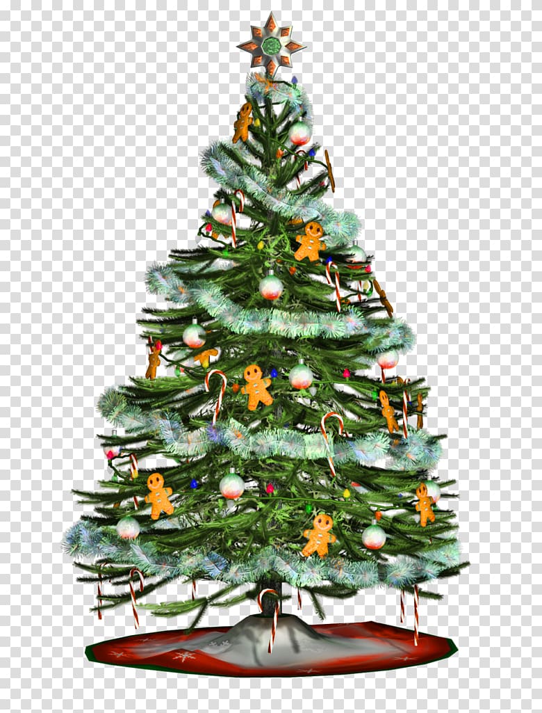 Christmas tree Tinsel , Christmas tree transparent background PNG clipart