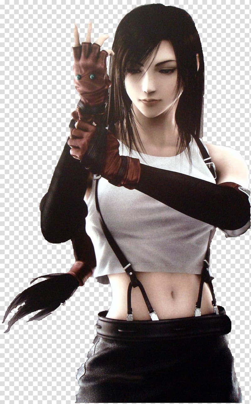 Final Fantasy VII: Advent Children Tifa Lockhart Yuffie Kisaragi Aerith Gainsborough, others transparent background PNG clipart