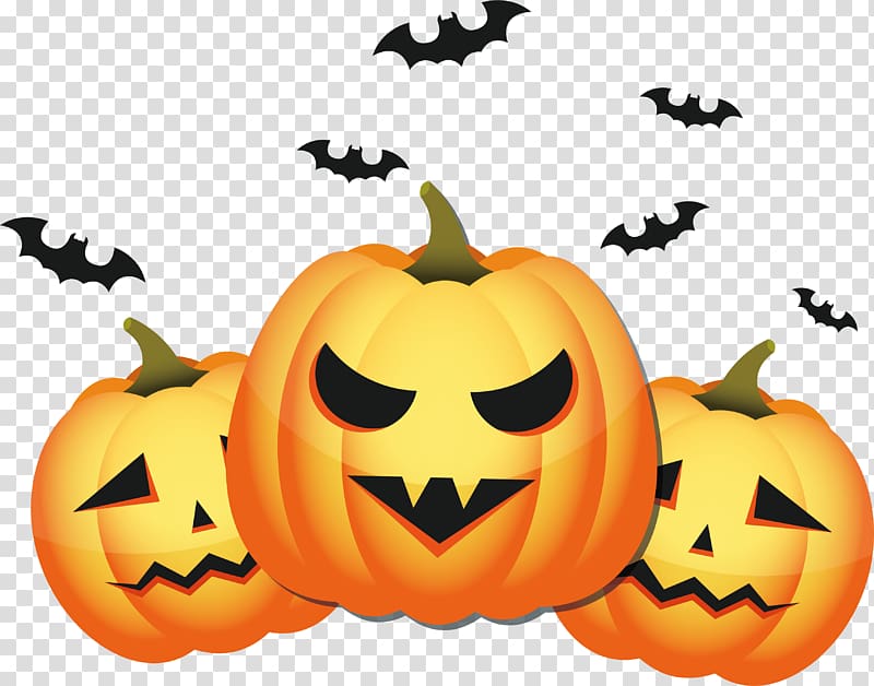 Jack-o-lantern Calabaza Pumpkin , Halloween Pumpkin transparent background PNG clipart