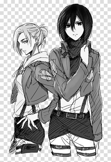 Mikasa et Annie