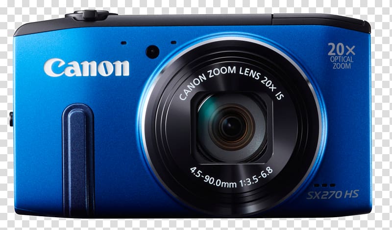 Canon PowerShot SX280 HS 12.1 MP Compact Digital Camera, Black Point-and-shoot camera Canon PowerShot SX730 HS Canon SX280 HS, canon powershot transparent background PNG clipart