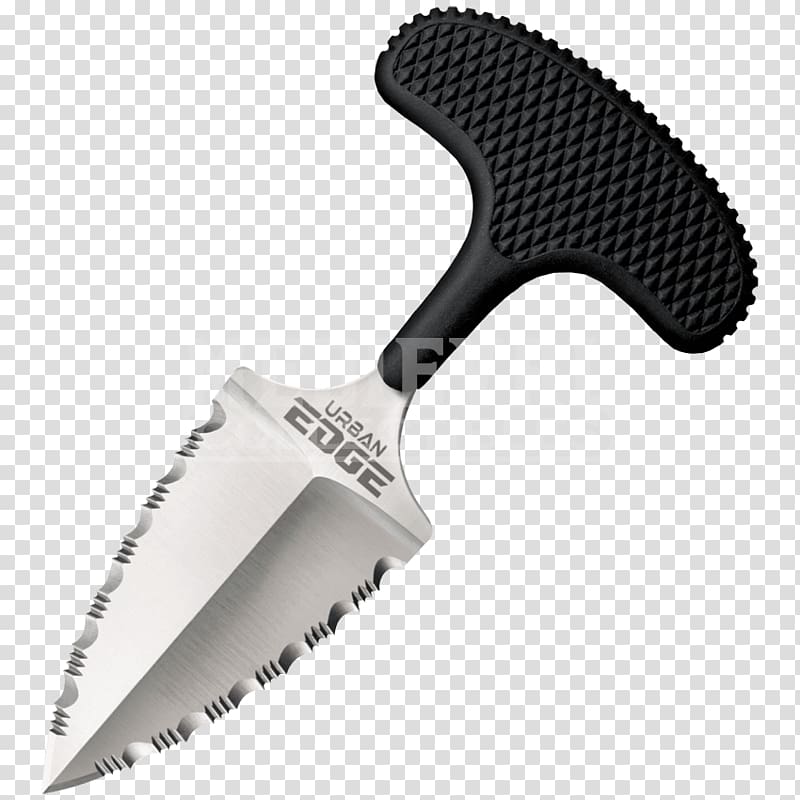 Knife Push dagger Serrated blade Cold Steel, serrated transparent background PNG clipart