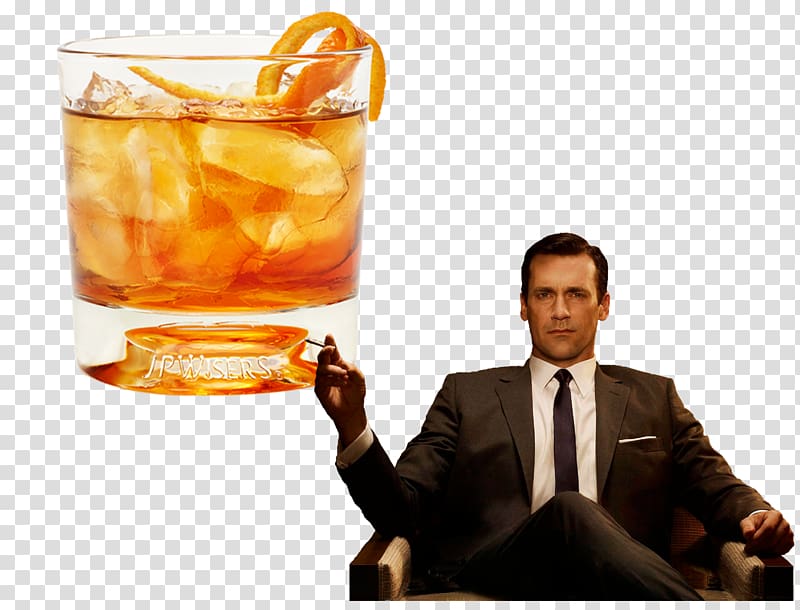 Don Draper Peggy Olson Roger Sterling Joan Holloway Old Fashioned, old-fashioned transparent background PNG clipart