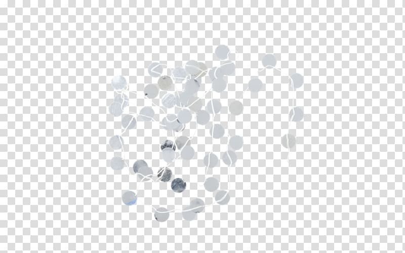 Garland Silver Sequin Glitter Christmas, silver sequins transparent background PNG clipart