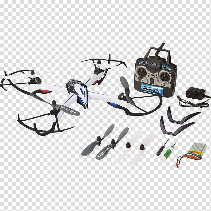 Quadcopter Helicopter Unmanned aerial vehicle Revell Radio-controlled model, helicopter transparent background PNG clipart