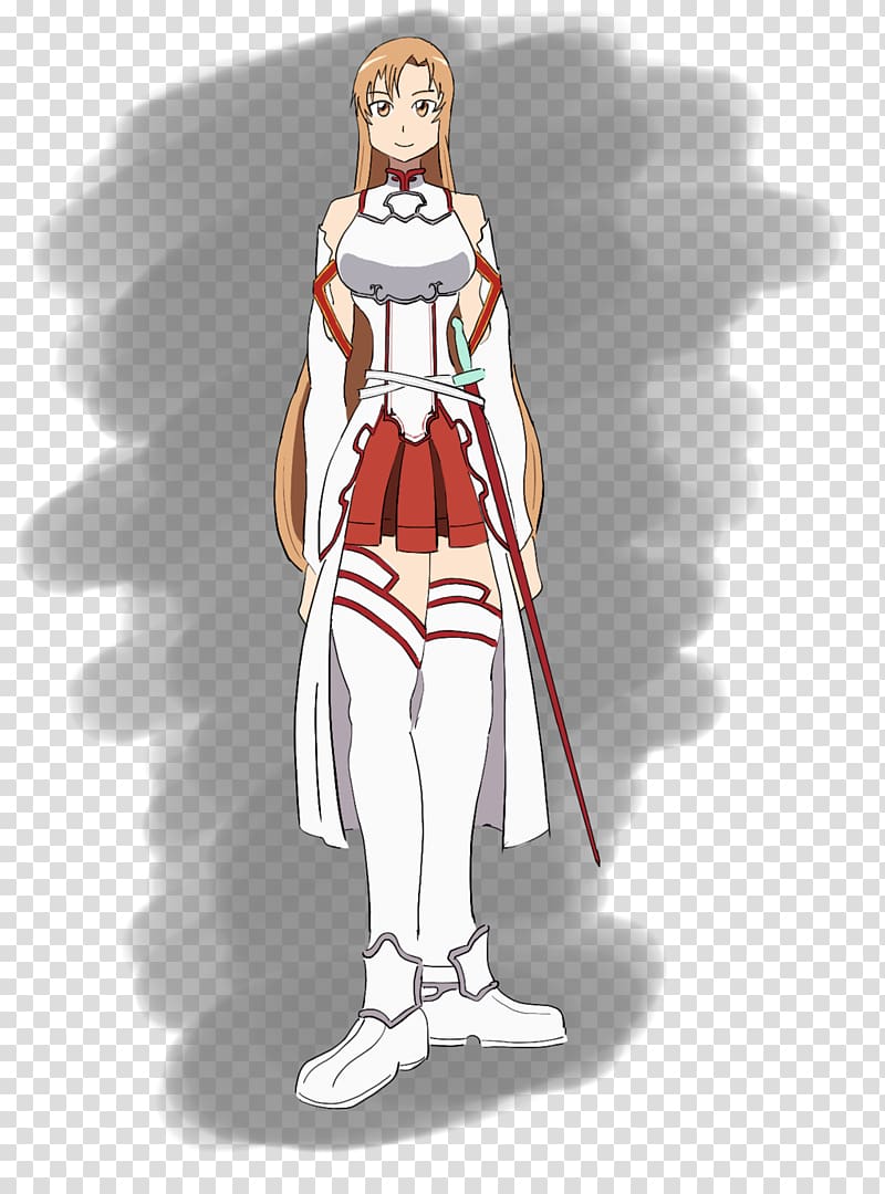 Asuna Kirito Sword Art Online 1: Aincrad, asuna transparent background PNG clipart