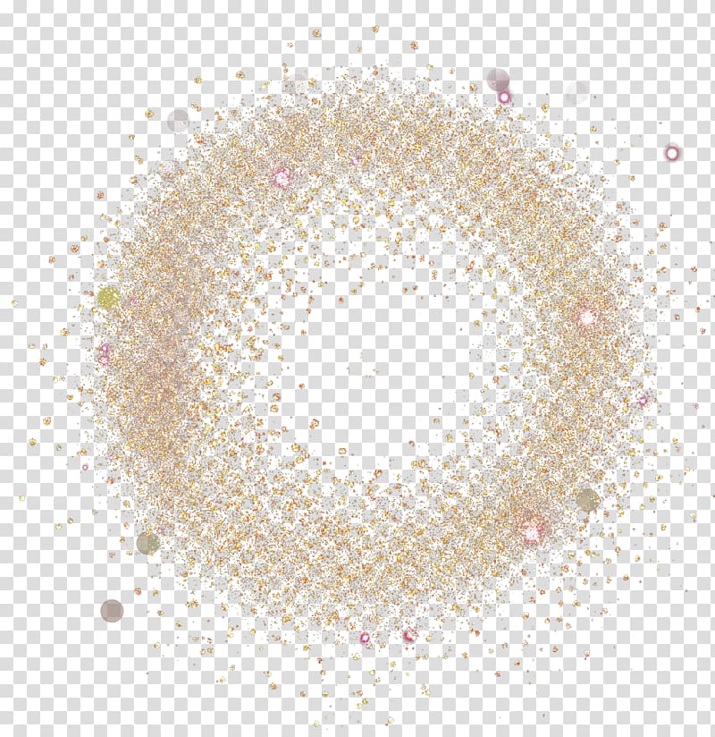 yellow, red, and gray abstract , Halo Wars Light Paper Aperture, Gold powder luminous effect spot transparent background PNG clipart