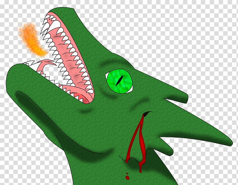 Tyrannosaurus Amphibian Green Cartoon, saint valentine transparent background PNG clipart