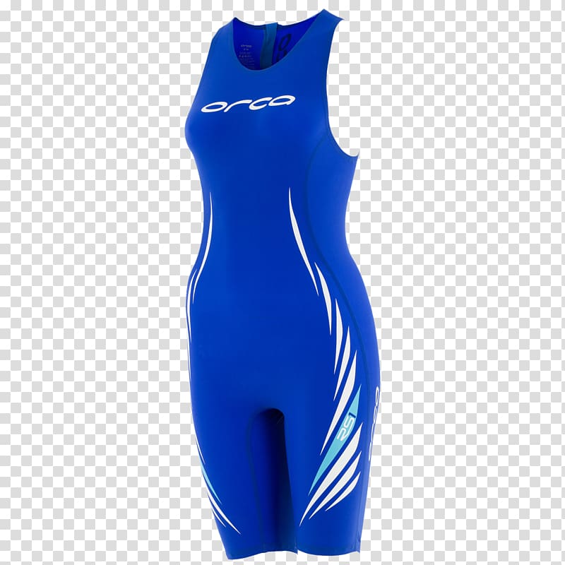 Bodyskin Triathlon Swimming Orca wetsuits and sports apparel Blue, Women skin transparent background PNG clipart