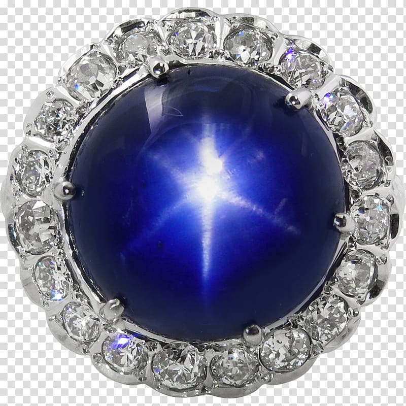 Star Sapphire Wedding ring Jewellery, sapphire transparent background PNG clipart