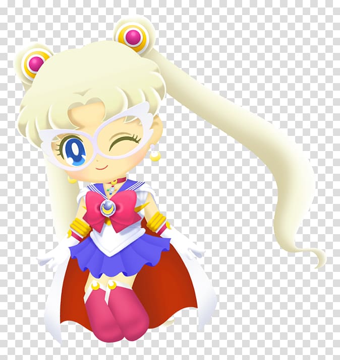Sailor Moon Drops Chibiusa Sailor Mercury Sailor Venus, Sailor Moon DROPS transparent background PNG clipart