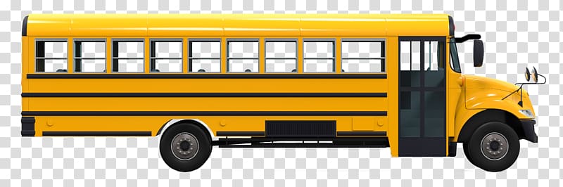 School bus yellow Thomas Built Buses, school bus transparent background PNG clipart