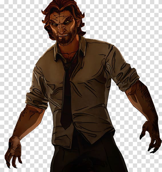 The Wolf Among Us Gray wolf PlayStation 3 Big Bad Wolf Bigby Wolf, us transparent background PNG clipart