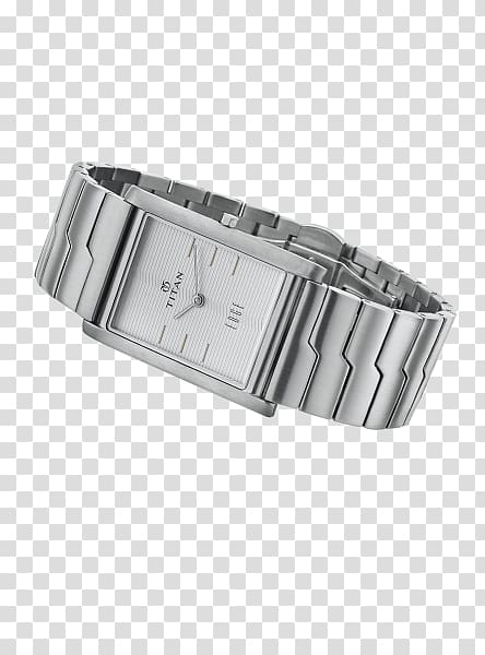 Watch strap Watch strap Titan Company Metal, metal edge transparent background PNG clipart