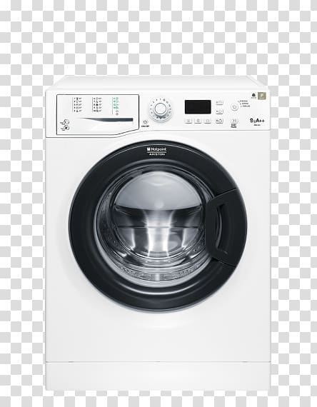 Hotpoint Ariston WML 803 B EU.M Washing Machines Ariston Thermo Group Hotpoint , Waschmaschine WMD 1044BX EU, A+++, 10 kg, 1400 U/Min , weiß , ecoenergie , 10 kg Fassungsvermögen, Washing Machine top transparent background PNG clipart