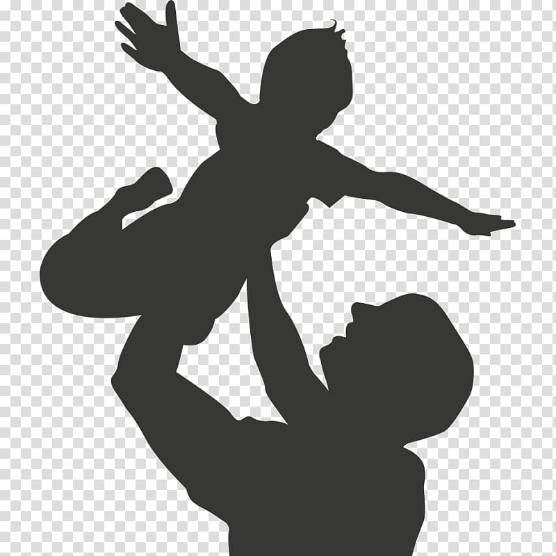 Father-daughter dance Child Silhouette Father-daughter dance, child transparent background PNG clipart