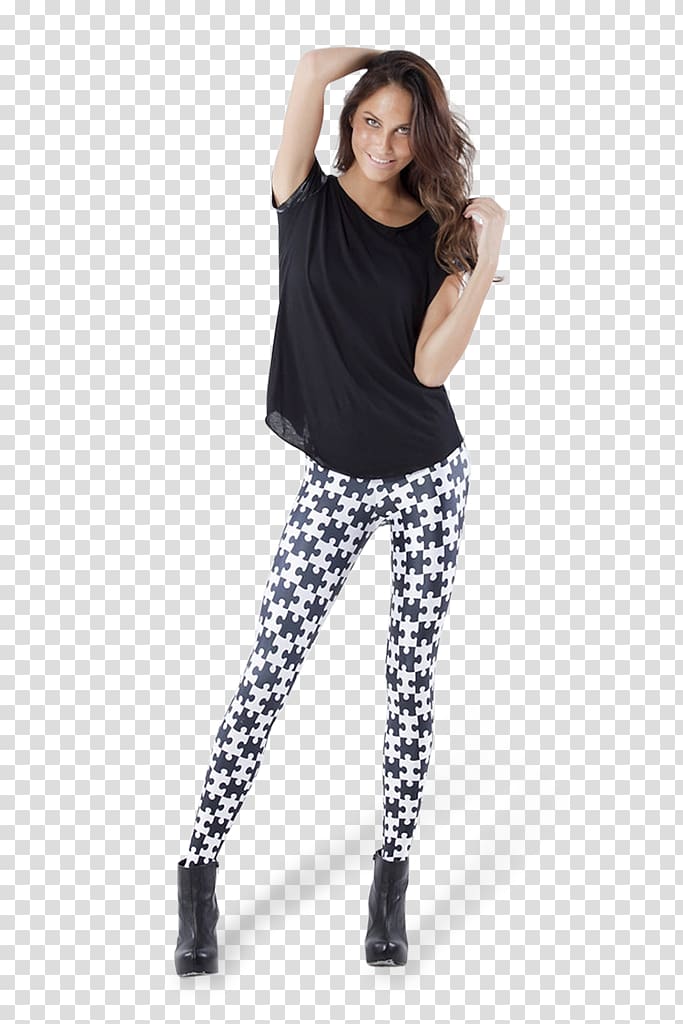 Leggings Clothing Pants Jeans Morning dress, jigsaw outfit transparent background PNG clipart