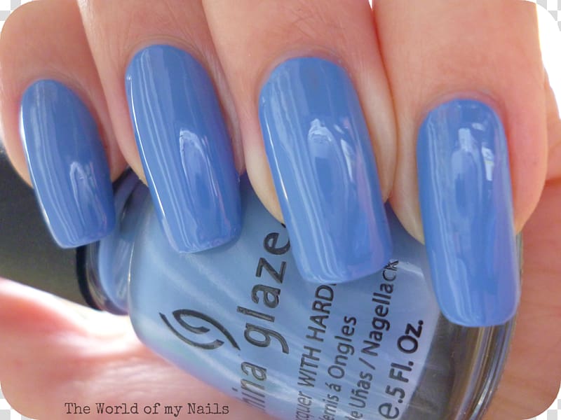 Nail Polish China Glaze Nail Lacquer Blue, nail polish transparent background PNG clipart