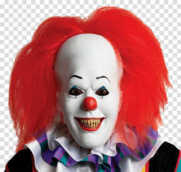 scary clown transparent background PNG clipart