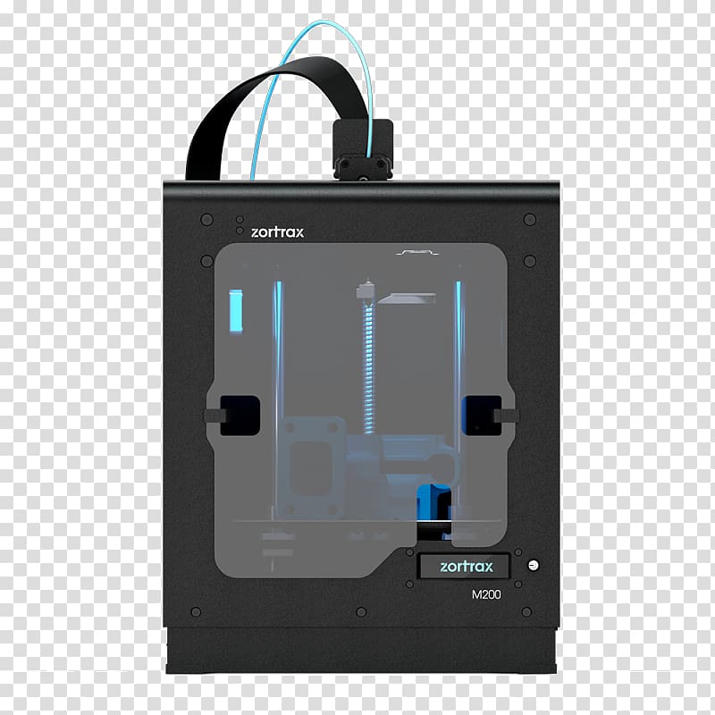 Zortrax M200 3D printing filament, printer transparent background PNG clipart