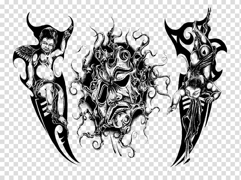 Download Tattoo Drawing Png - Rose Tattoo Transparent Png PNG Image with No  Background - PNGkey.com