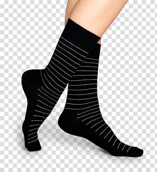 Sock Thigh Cotton Black M, others transparent background PNG clipart