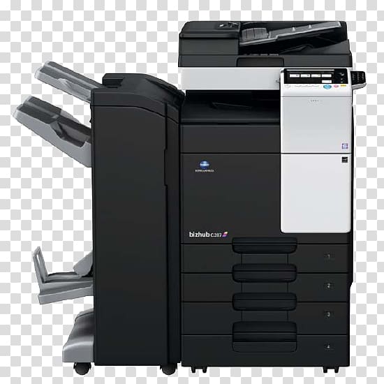 Multi-function printer Konica Minolta copier Printer Command Language, printer transparent background PNG clipart