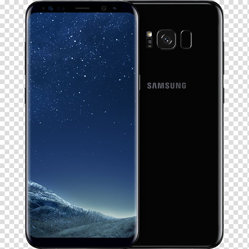 Samsung Galaxy S8+ 4G Samsung Galaxy S7 LTE Midnight Black, handphone transparent background PNG clipart