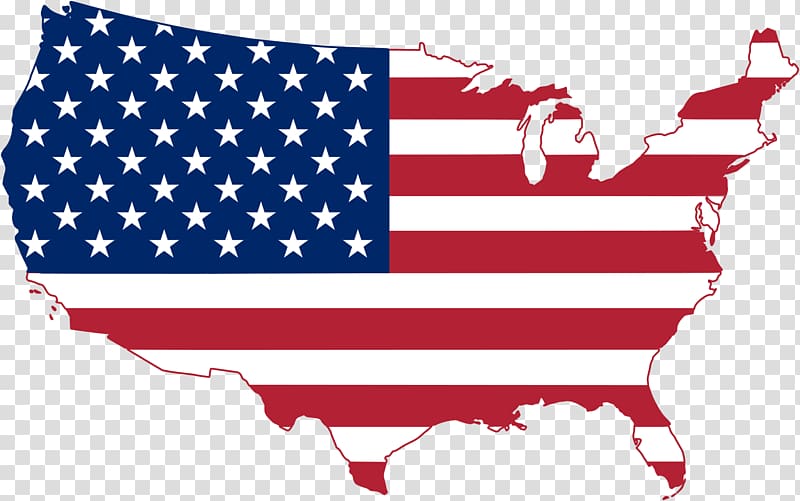 Flag of the United States Map National flag, united states transparent background PNG clipart