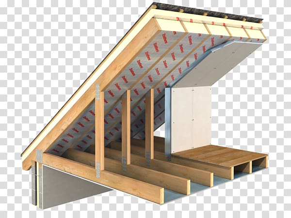 Roof pitch Building insulation Rafter Domestic roof construction, roof insulation transparent background PNG clipart